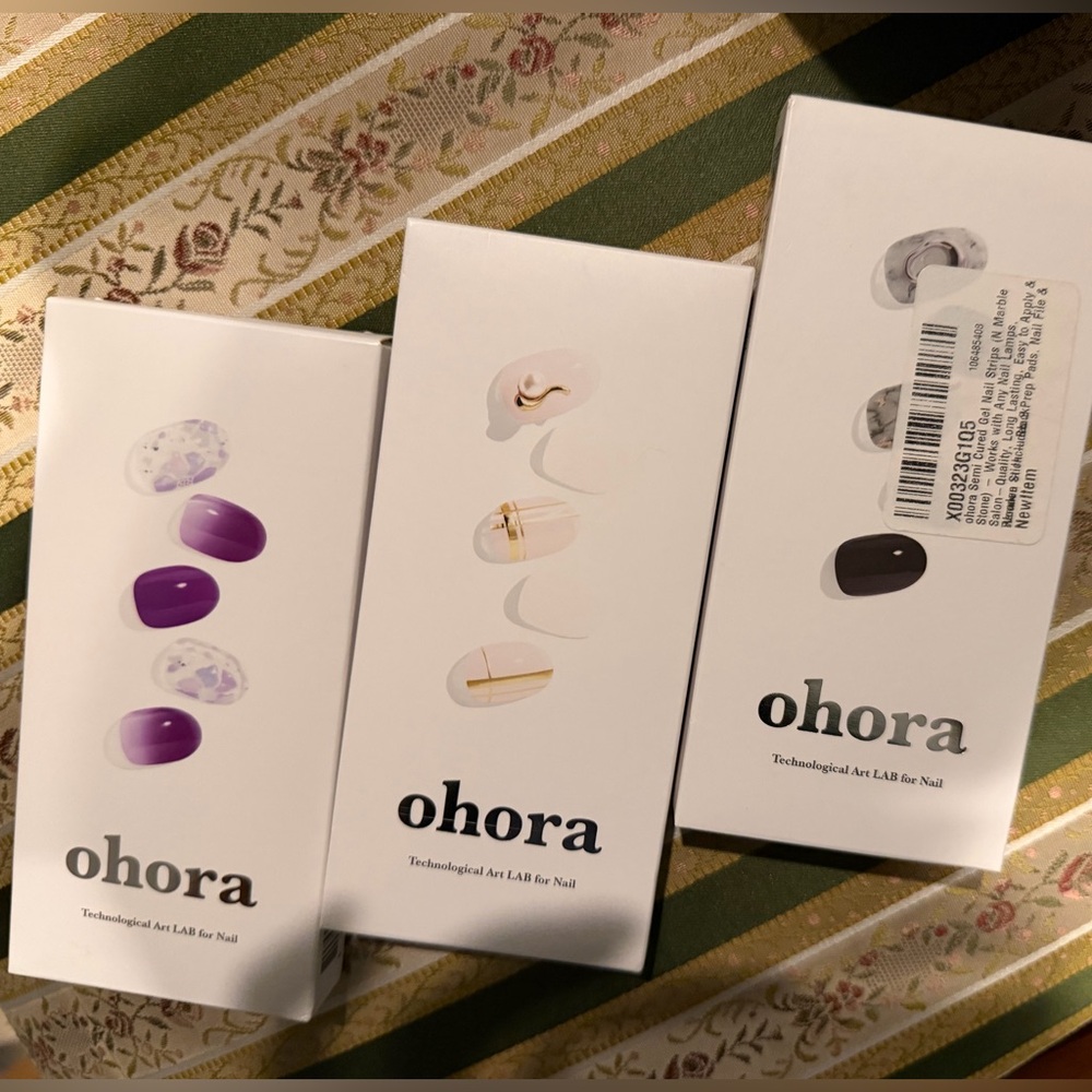 Ohora semi cured UV gel nails - 30 complete unopened sets